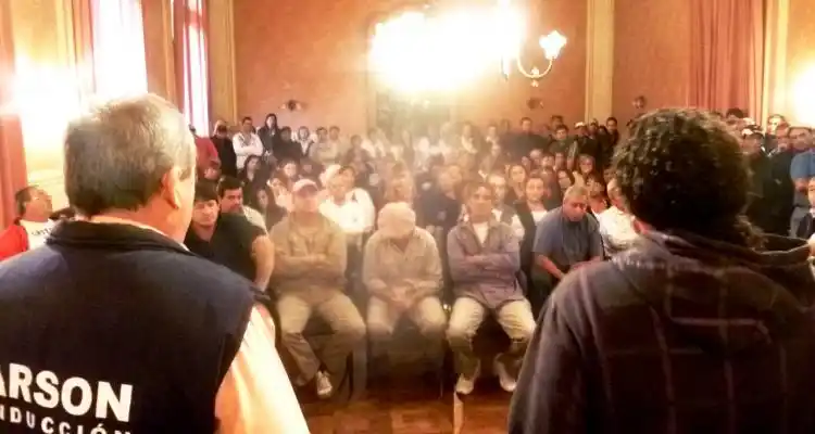 Municipales iniciaron paro por 48 horas