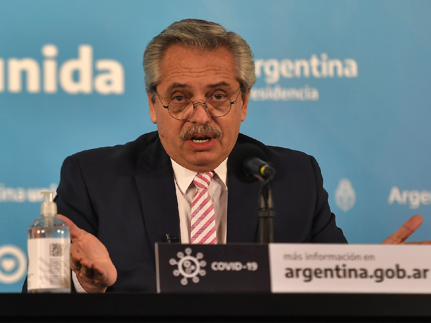 Alberto Fernández: "Estoy haciendo lo que prometí en campaña"