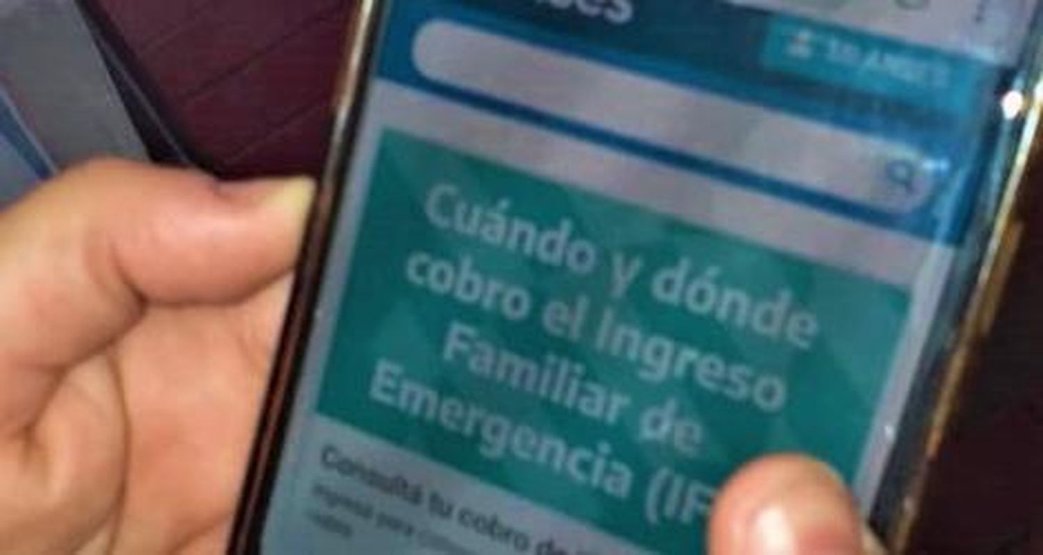 IFE: el cronograma de pagos para este jueves