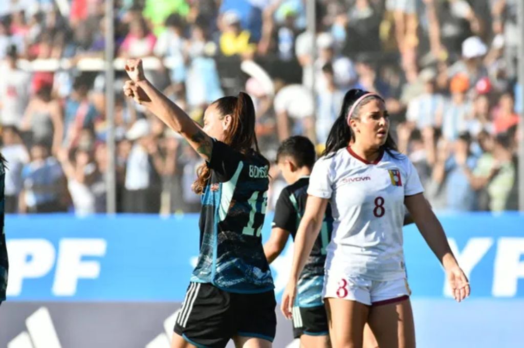 Fútbol femenino: la Selección Argentina venció en un amistoso a Venezuela