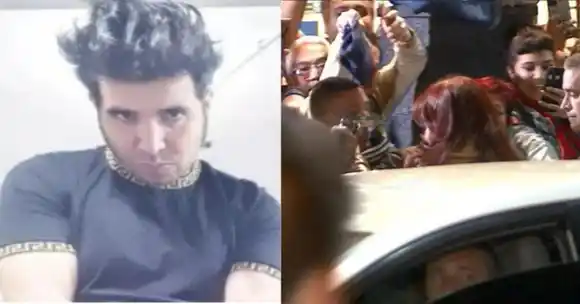 ¿Quién es el detenido que apuntó con un arma a Cristina Kirchner?
