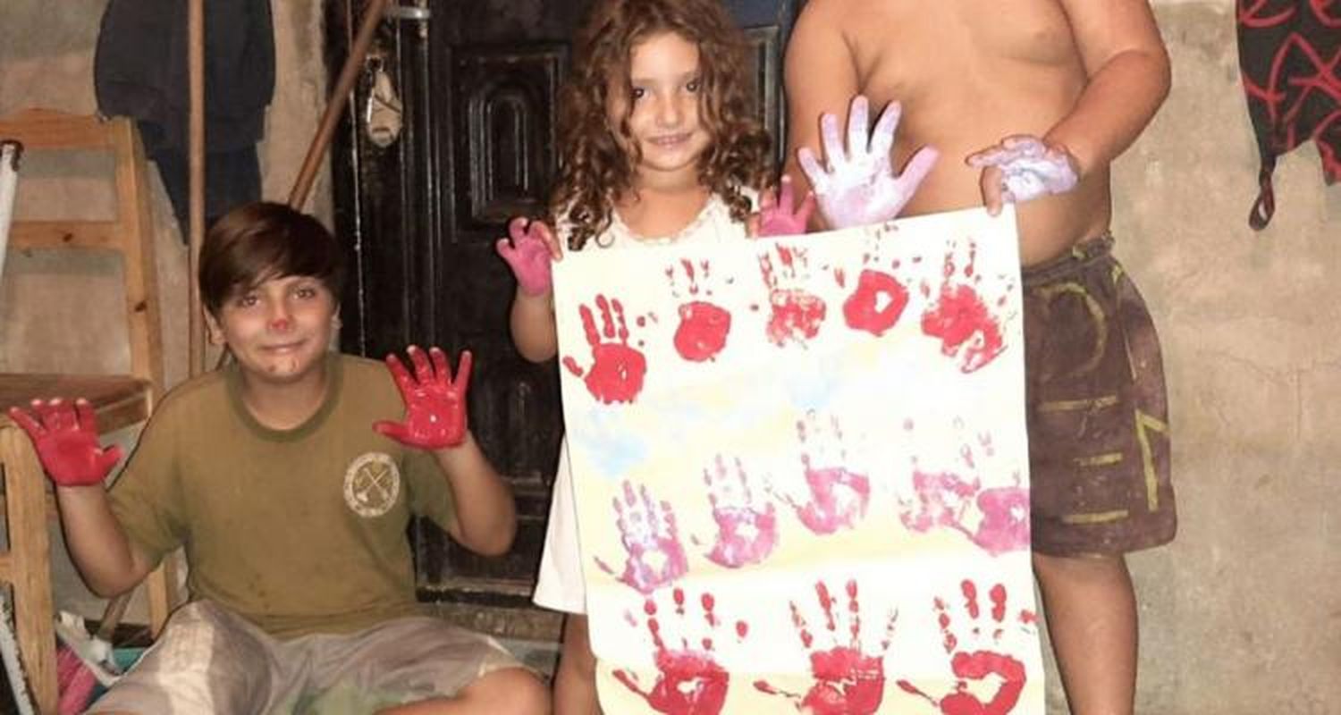 Los niños y un mensaje de esperanza