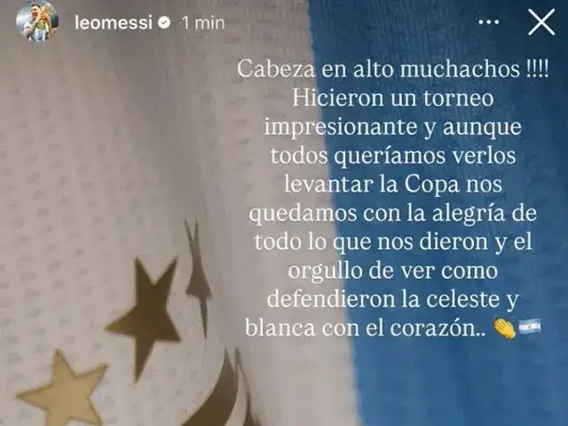 posteo messi sub 20