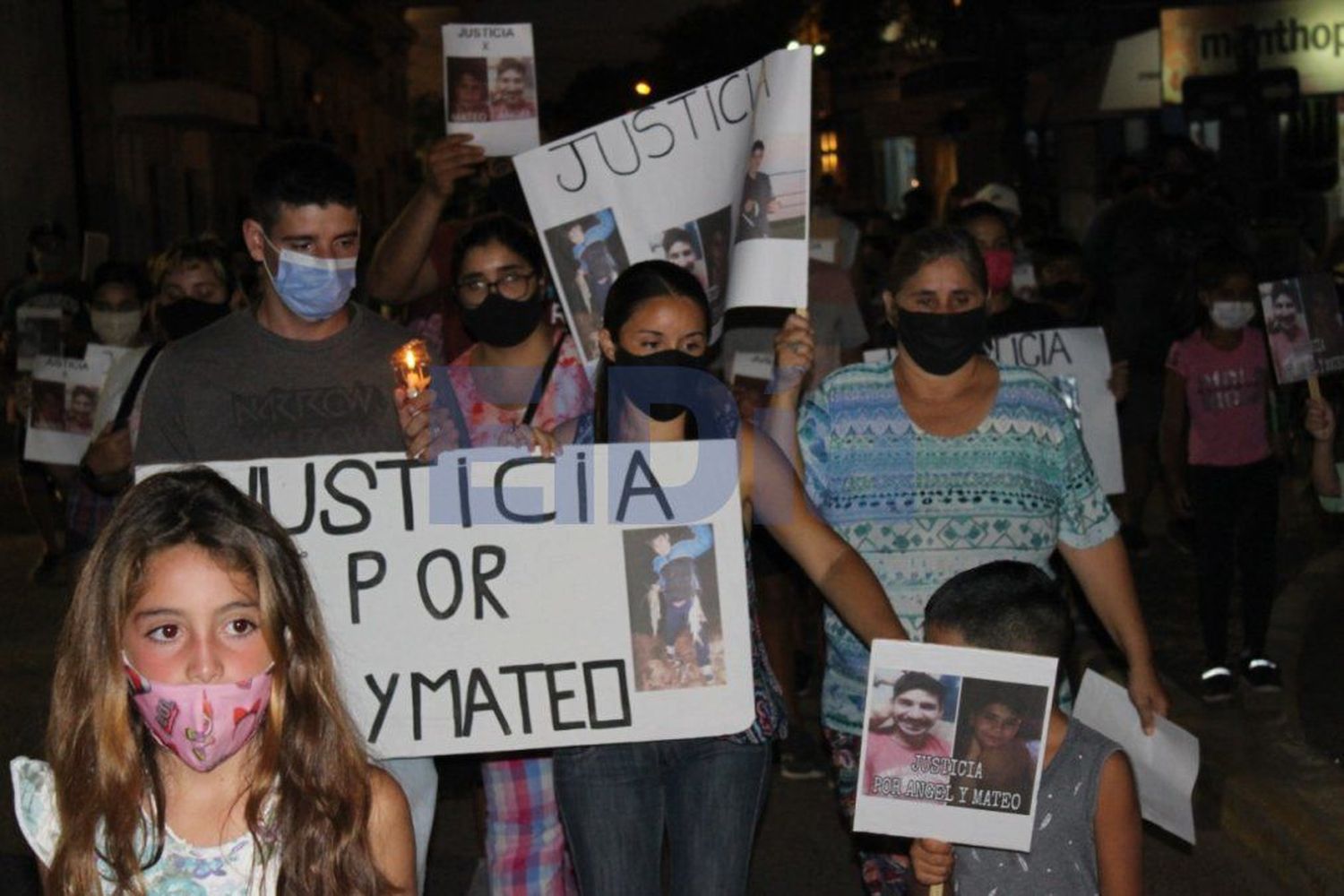 Por el clima, nuevamente se postergó la marcha en pedido de justicia por Mateo y Ángel