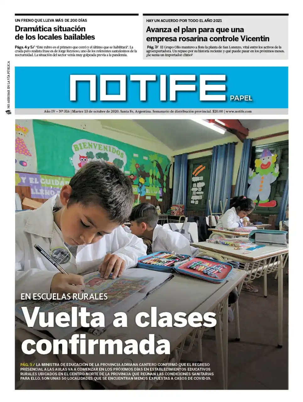 Semanario Notife: Edición N° 319