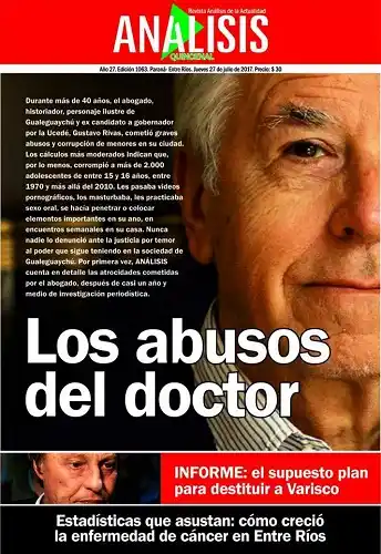 La noticia que conmueve a la ciudad: "Los abusos del doctor"