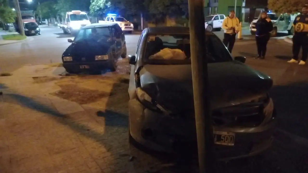 auto chocado