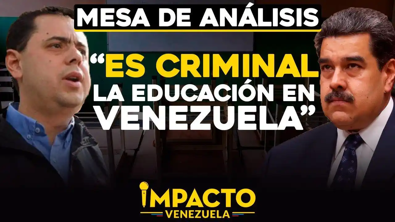 Antonio Ecarri:»Es criminal la educación en Venezuela»