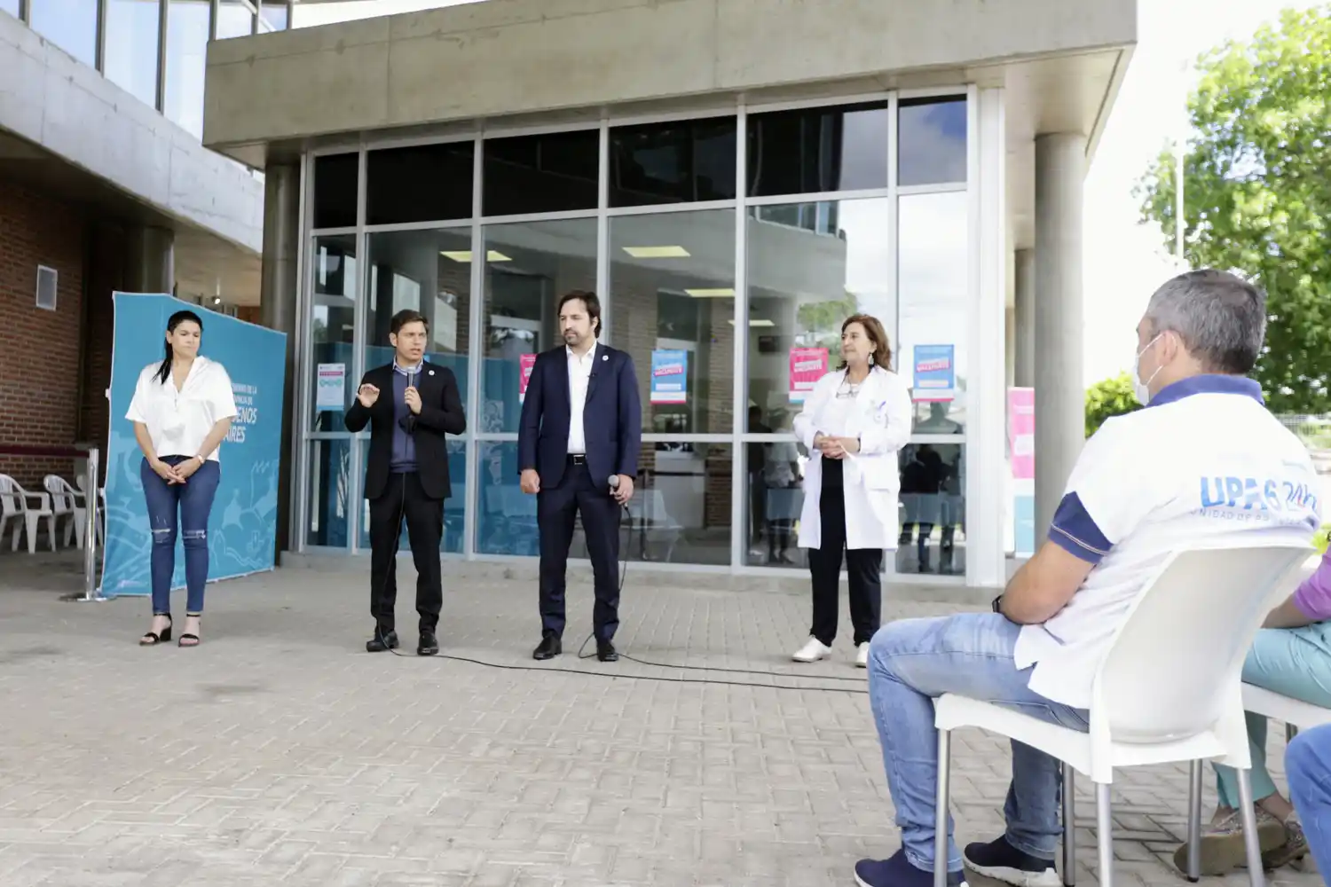 Kicillof: “En la primera etapa, la gente esperaba a la vacuna, ahora la vacuna está esperando a la gente”