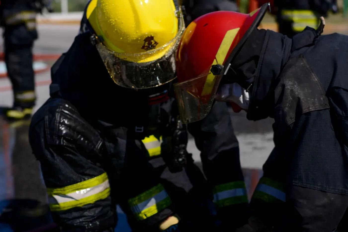 El incendio se produjo en una vivienda en Los Hornos (FOTO: 0221)