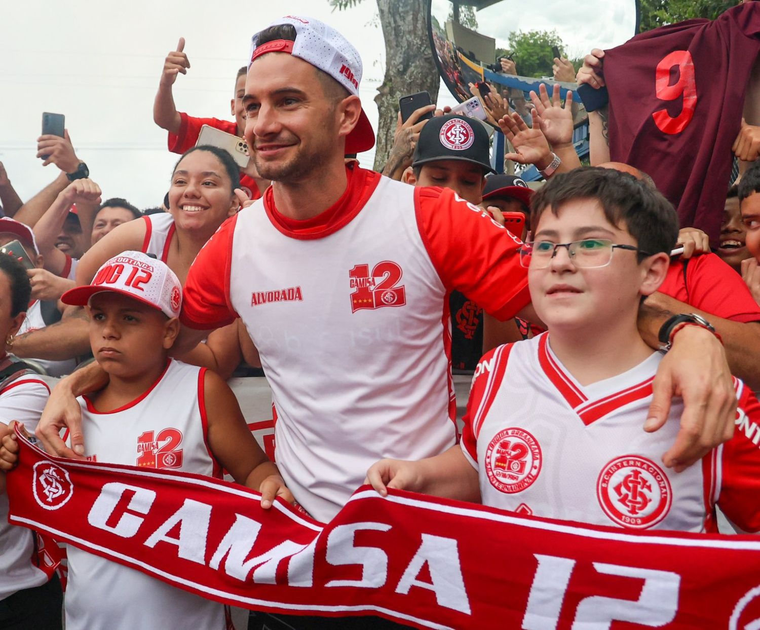 El delantero Lucas Alario