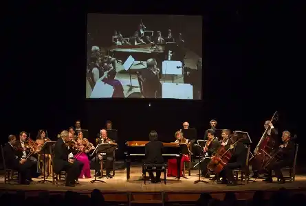 Lavandera y la Camerata Bariloche brindaron un espectáculo único