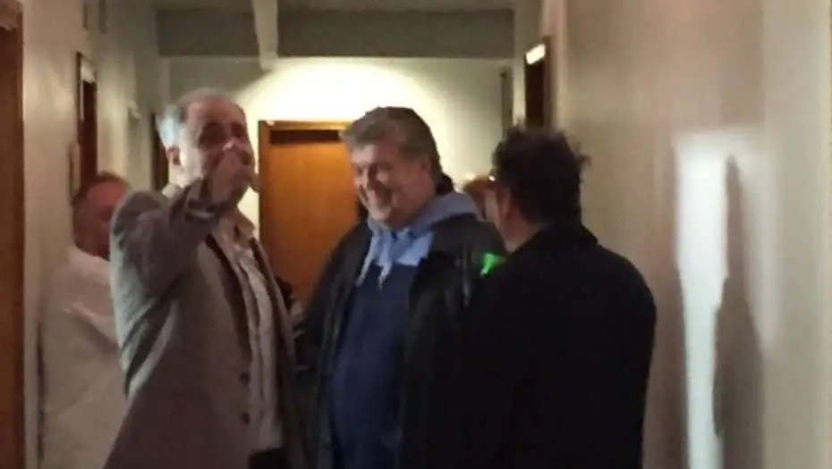 Finalmente Jorge Rial y Luis Ventura se encontraron cara a cara