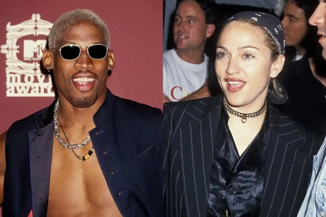El lado salvaje de Dennis Rodman y su relación con Madonna