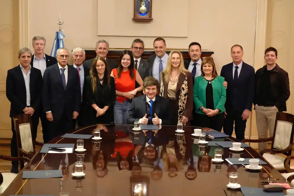 Milei reunió al Gabinete por primera vez en el año y les adelantó los próximos objetivos de la gestión