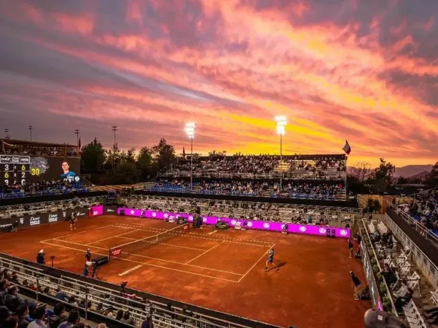 Sigue la gira latinoamericana del circuito ATP en Santiago de Chile.