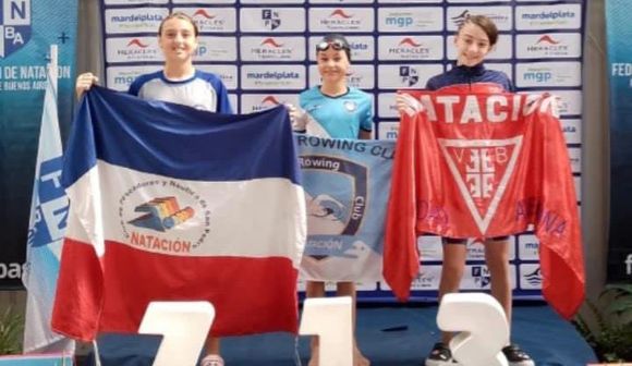 Natación: Valentina Boari  es subcampeona Nacional