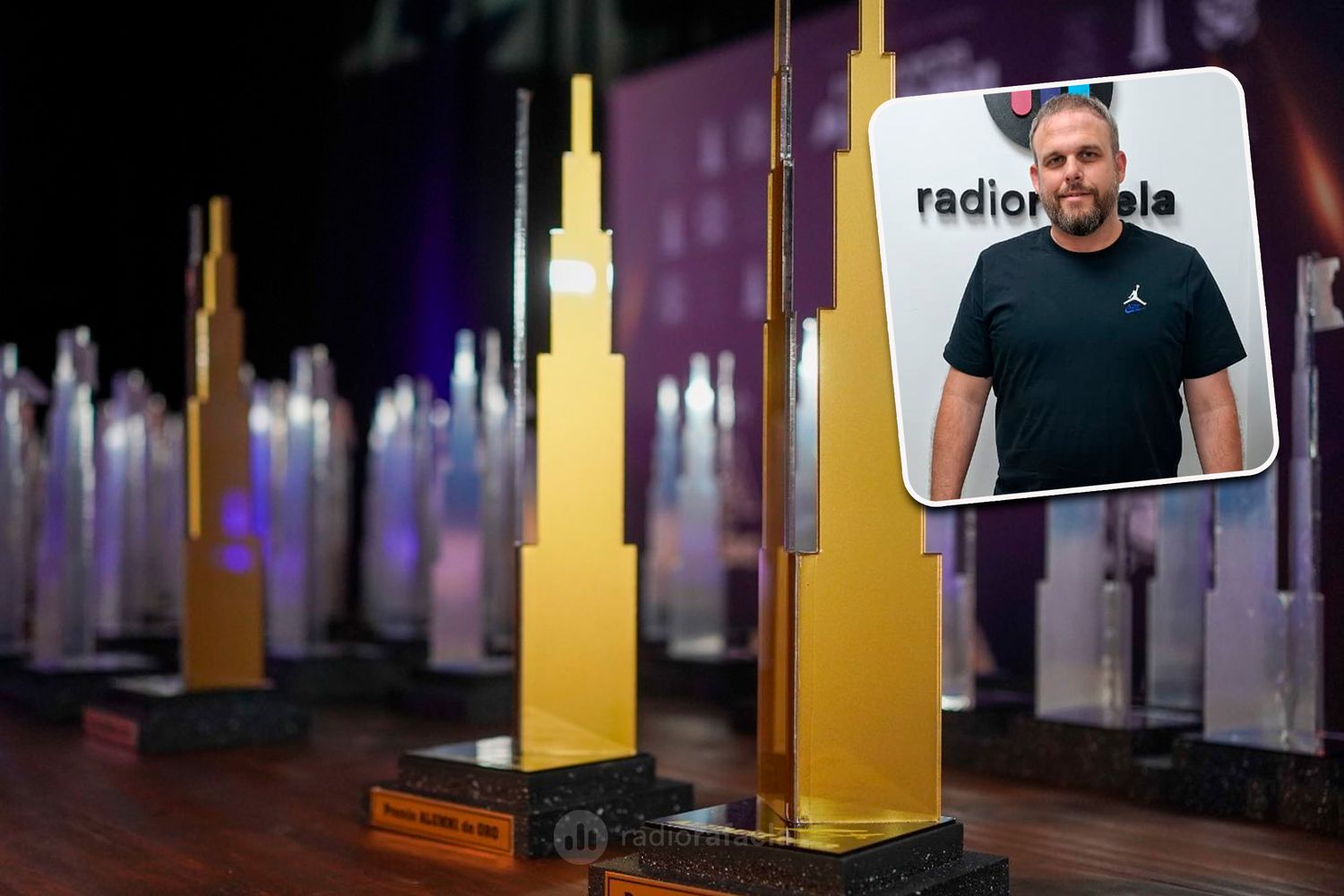 Mauro Gagliardo, dirigente del fútbol femenino de Atlético de Rafaela | Recibió un premio Alumni en la terna "Dirigente Destacado de la Primera B”