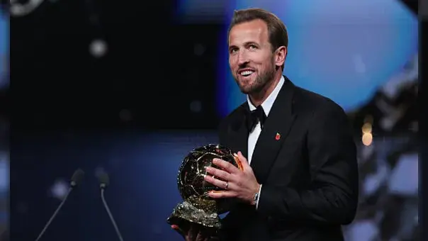 Kane ganó el Balón de Oro 2026.
Foto: Agencia NA (redes)