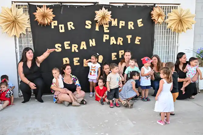 El Estado presente desde la primera infancia: emotivo cierre de ciclo en el EPI del barrio 30 de Mayo