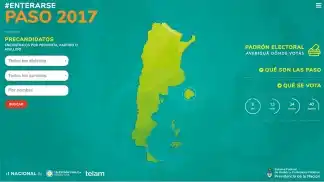 Un portal interactivo para las primarias