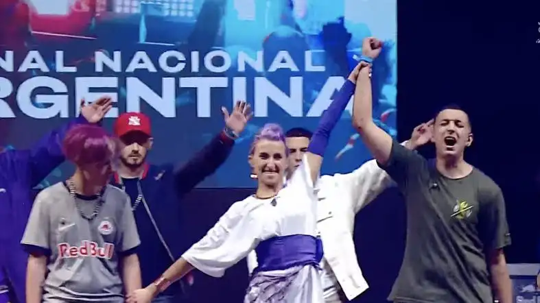 Mecha, el ganador de la Red Bull Argentina