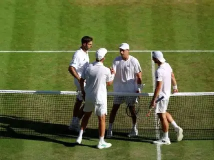 Zeballos y Granollers eliminados en semis de Wimbledon.Foto:ATP Tour