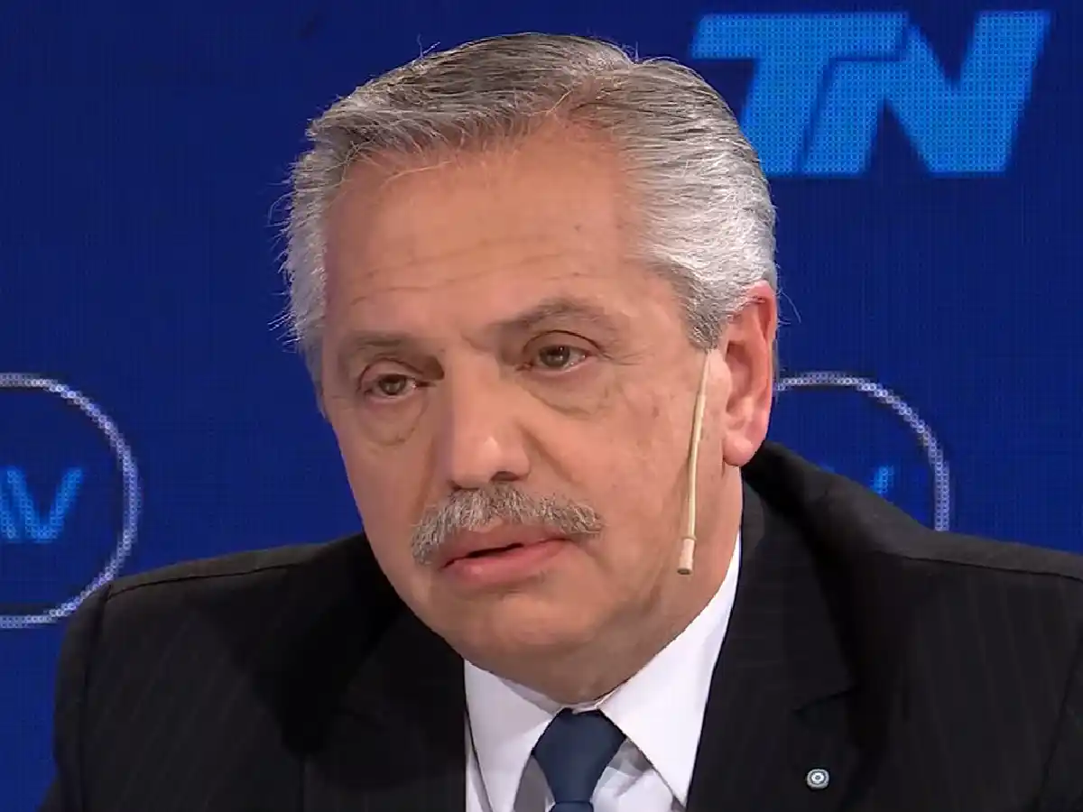 "La que no quiere pensar en un indulto es Cristina Kirchner", sostuvo Alberto Fernández