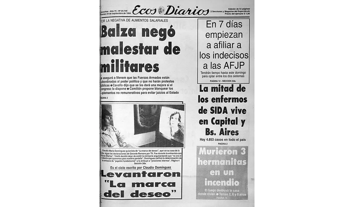 Viernes 23 de septiembre de 1994