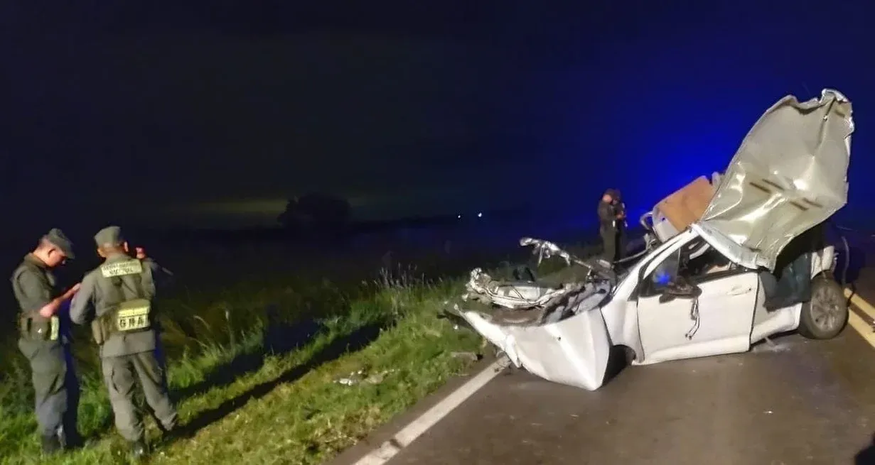 Como consecuencia del siniestro el tránsito por la ruta estuvo interrumpido varias horas.