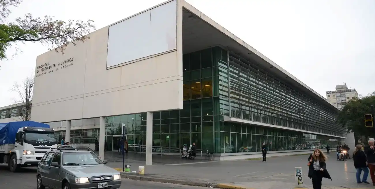Hospital de Emergencias Clemente Álvarez (HECA), en la ciudad de Rosario.