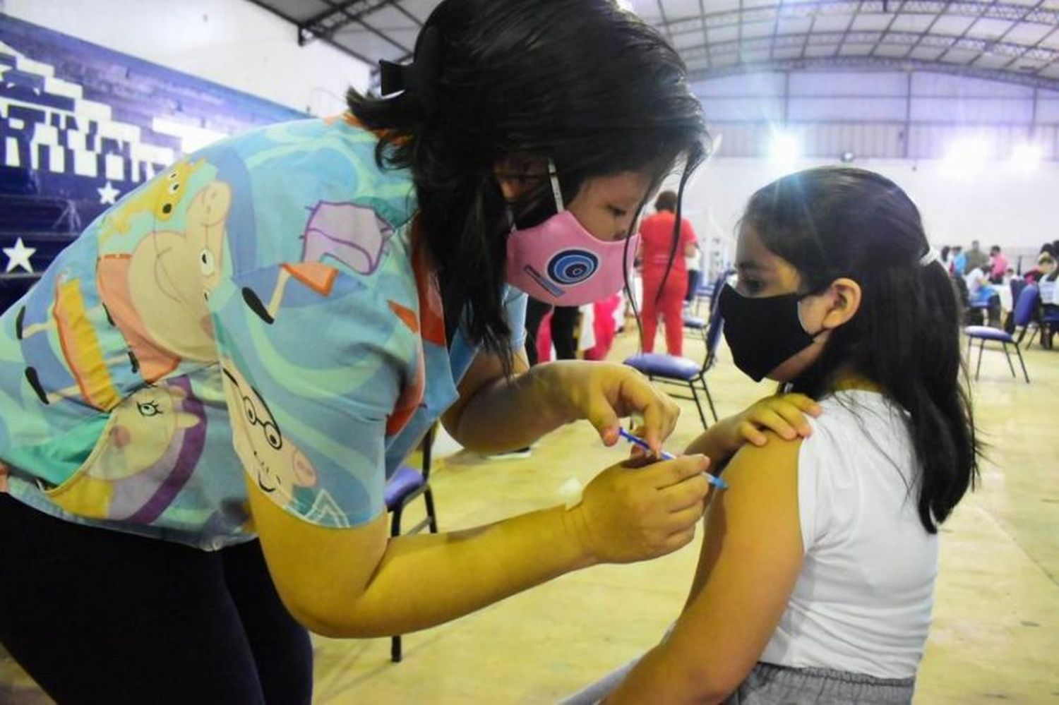 Hoy completarán sus esquemas de vacunación los niños clorindenses de 5 a 11 años