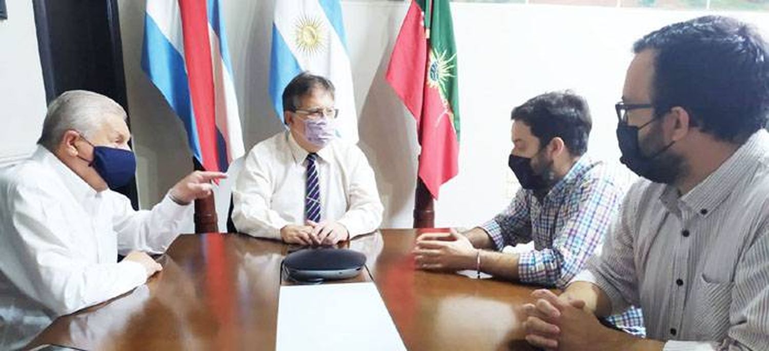 Lauritto se reunió con Francolini y avanzaron en proyecto ambiental