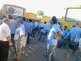 Paro de micros de La Primera de Grand Bourg por violencia y robos 