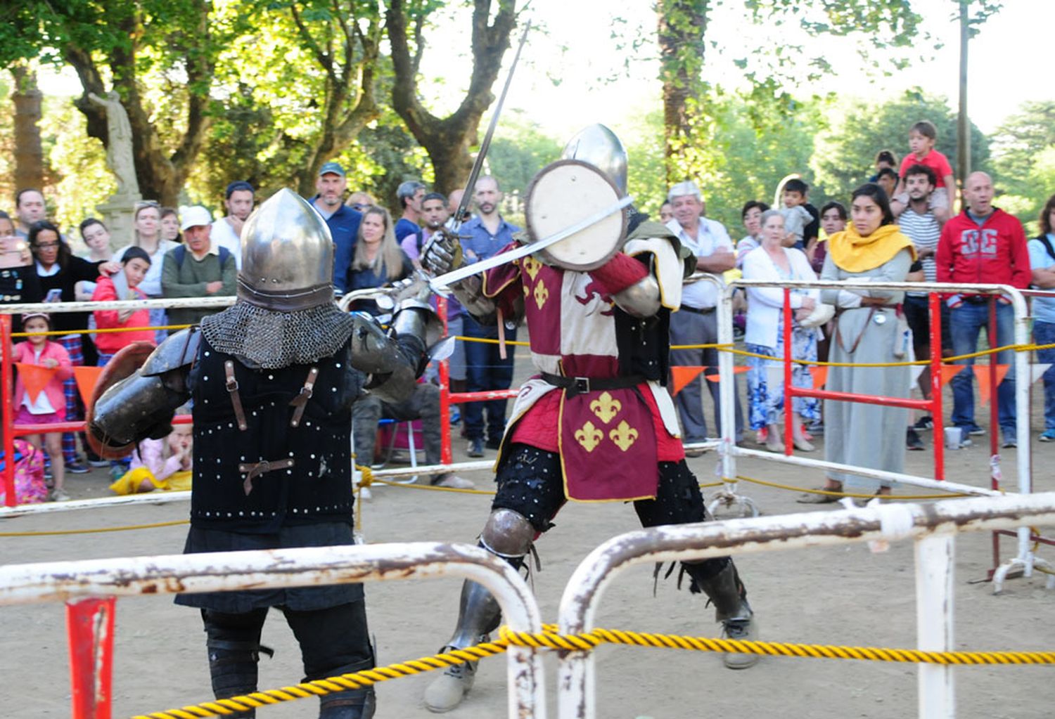 Tandil vivió una fantasía épica en el torneo de Combate Medieval con los mejores guerreros del país