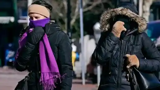 Frío polar en todo el país.