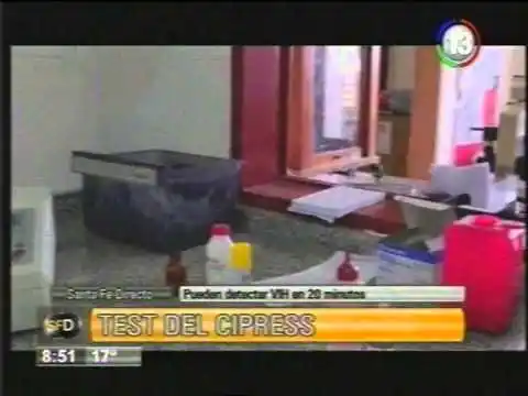 Cipress realiza test para detectar VIH en 20 minutos