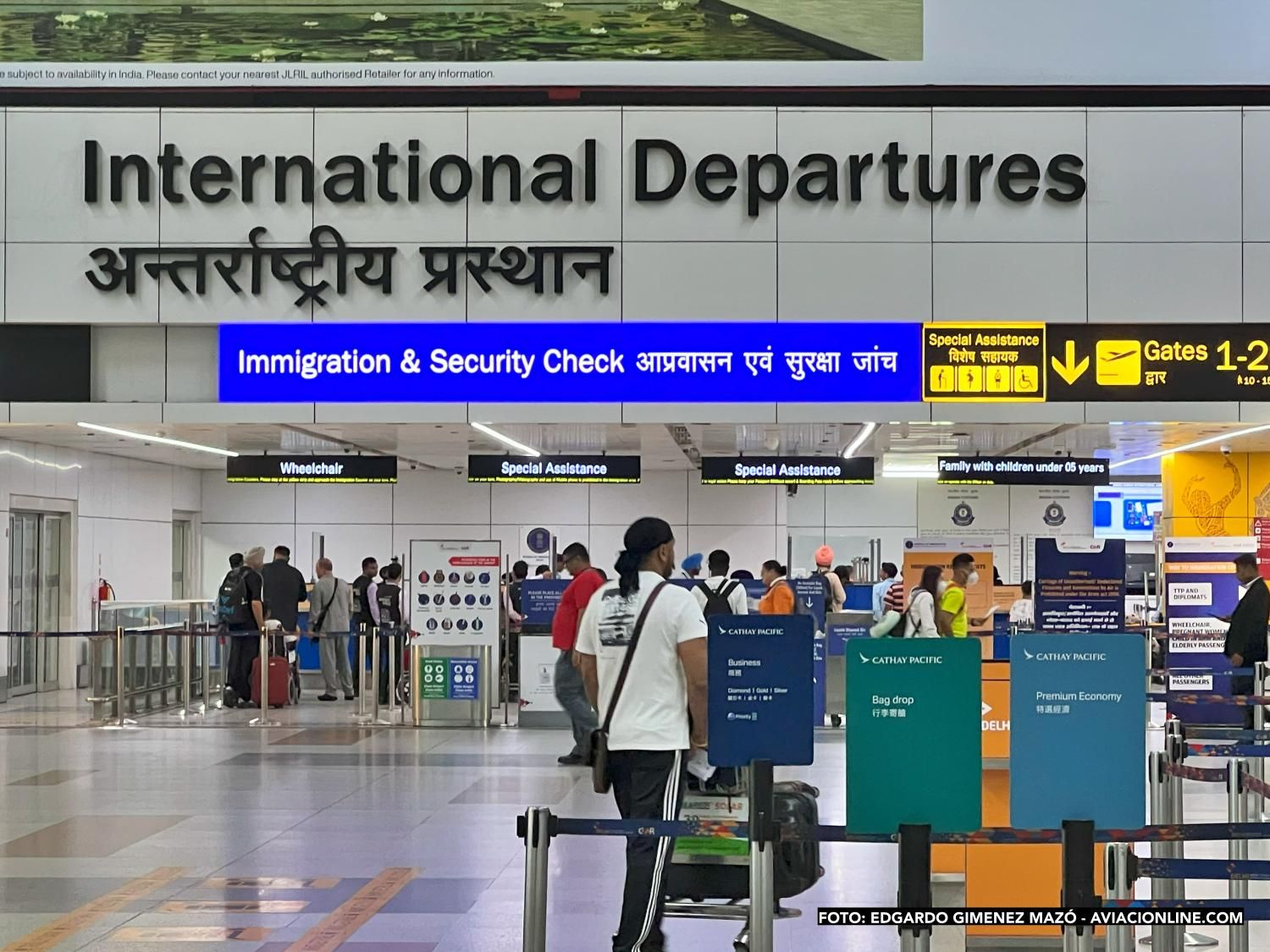 El aeropuerto de Nueva Delhi se integra al selecto club de los 100 millones
