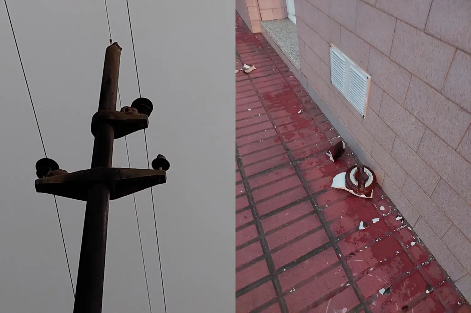 Los fuertes vientos provocaron complicaciones y dejaron a varios sectores de Rafaela y la región sin energía eléctrica