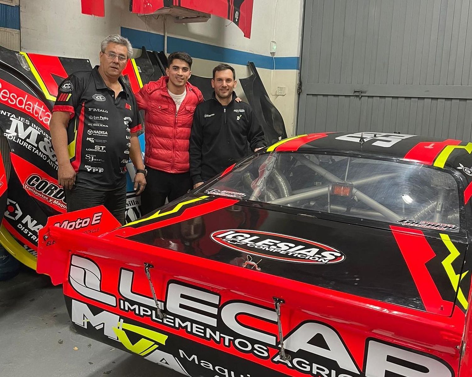 Morro Iglesias dejó su equipo y se incorporó a otro para poder seguir en el TC Pista: “Me da mucha ilusión”