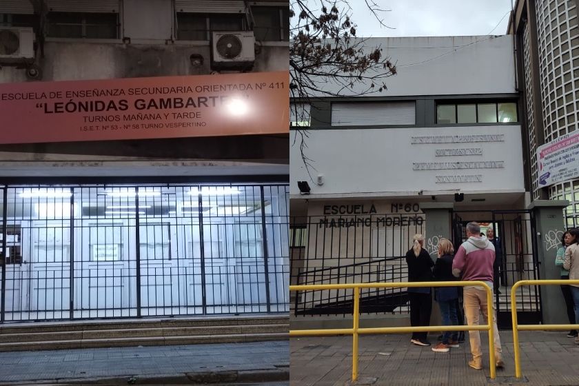 Dos escuelas céntricas suspendieron las clases por amenazas