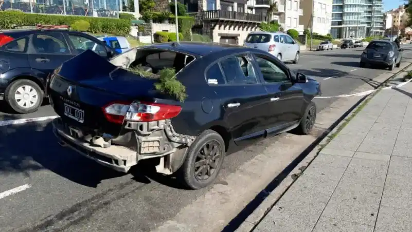 Marplatense se despistó, casi mata a una joven, intentó huir y se negó a hacerse el test de alcoholemia