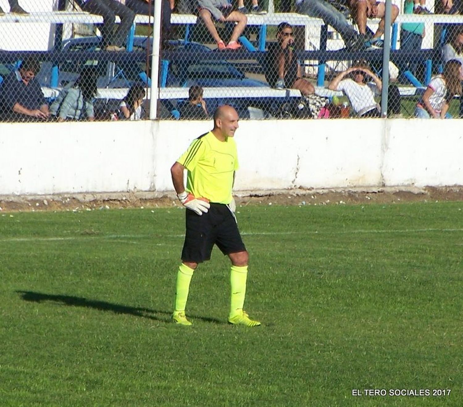 Diego Galizzi en el marco del 70 aniversario de Barrio Norte