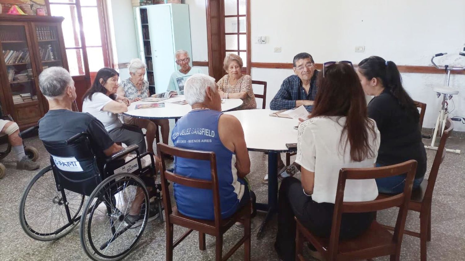 Maratón de lectura con el hogar “Juana Sarriegui de Isthilart”