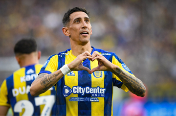 Otra pincelada de Fideo: Central empató 1-1 con Boca con un gol olímpico de Di María