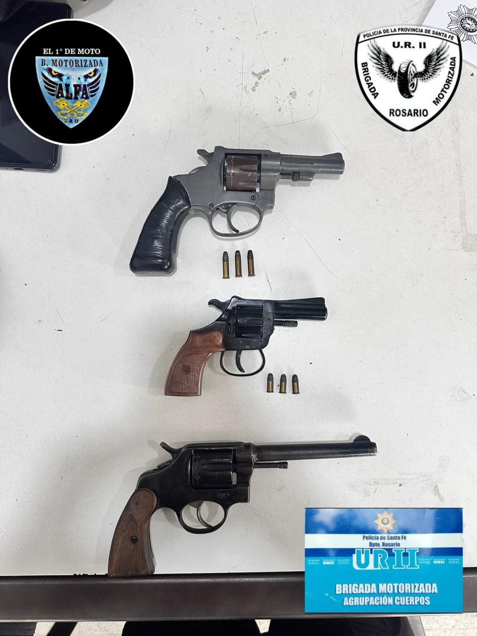 Detuvieron a dos hombres con múltiples armas de fuego en la zona oeste