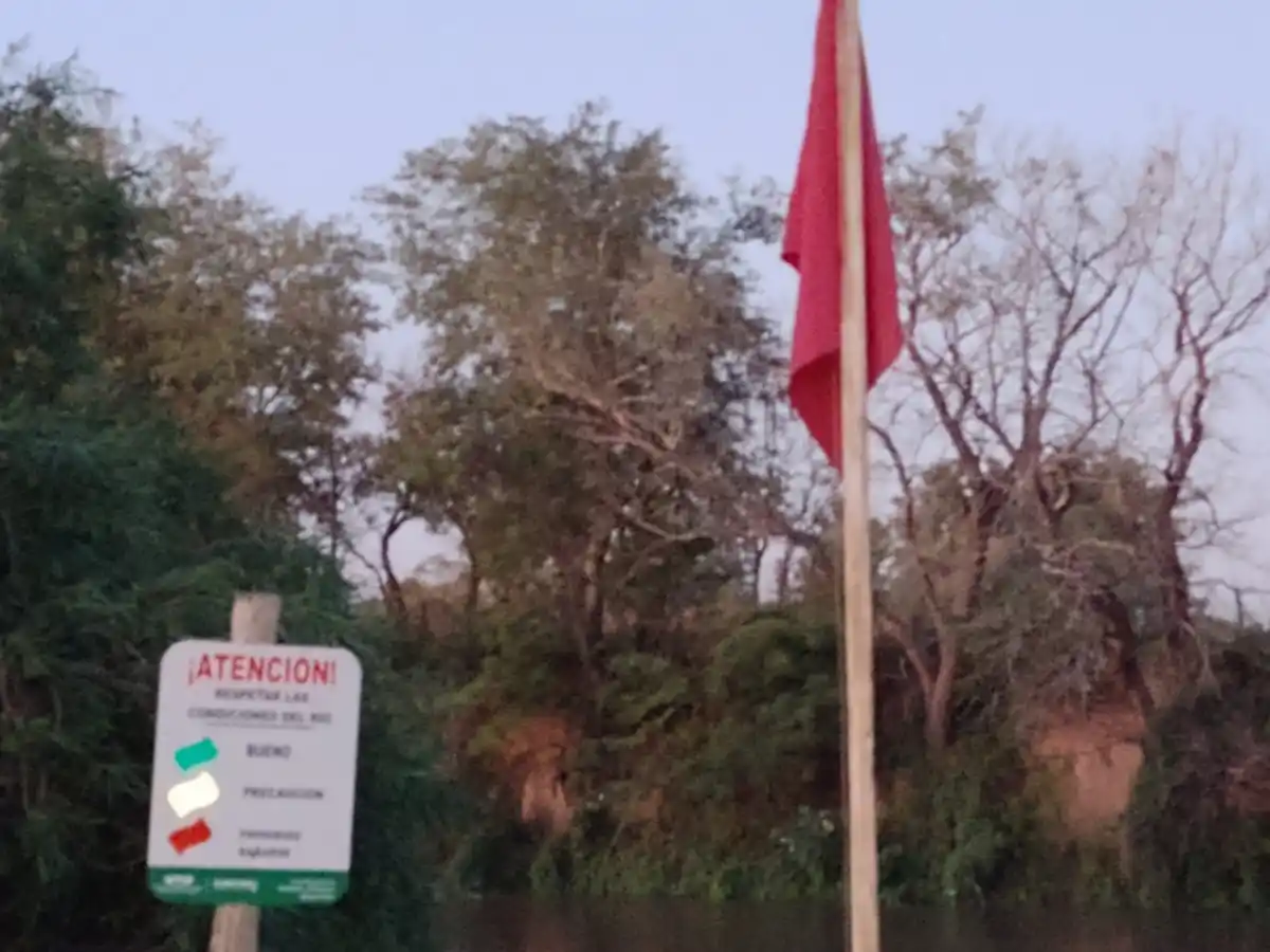 Arroyito: precaución por crecidas del Río Xanaes