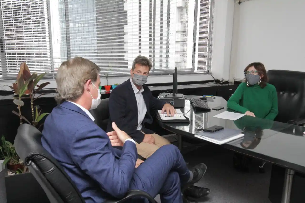 Piaggio y el ministro Richard avanzaron en las gestiones para la obra de la Circunvalación