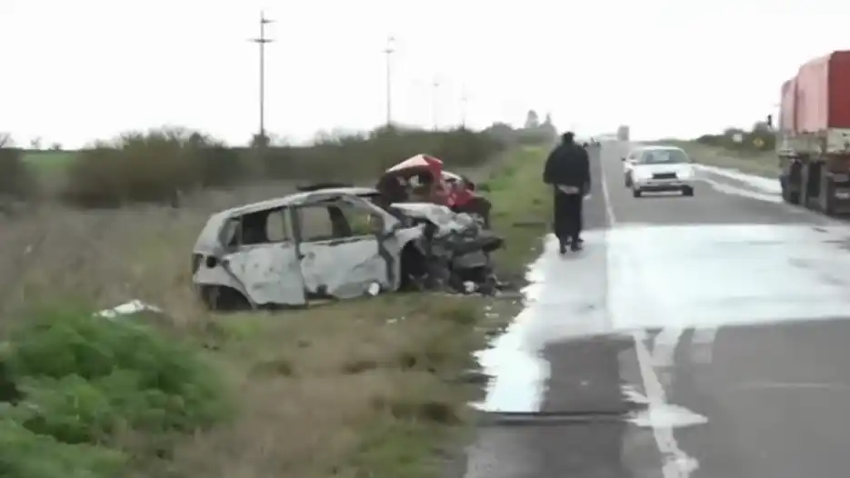 Siniestro trágico en Larroque: se conocieron detalles del fallecido y del estado de salud de los sobrevivientes