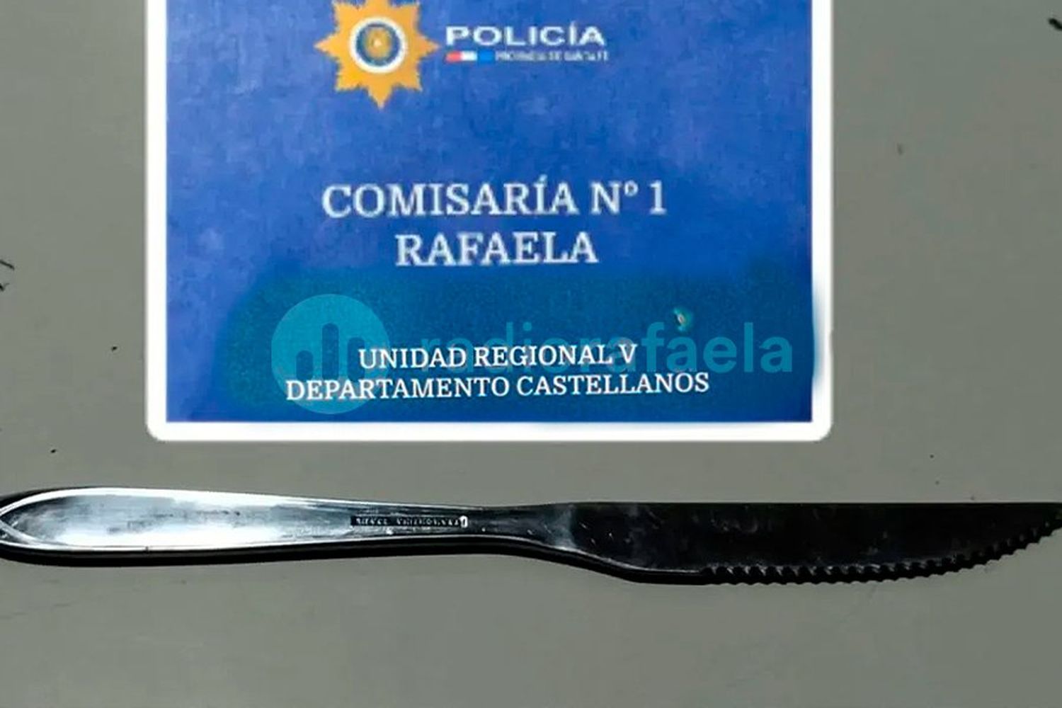 Intentó ingresar al partido de Atlético con un cuchillo: terminó detenido